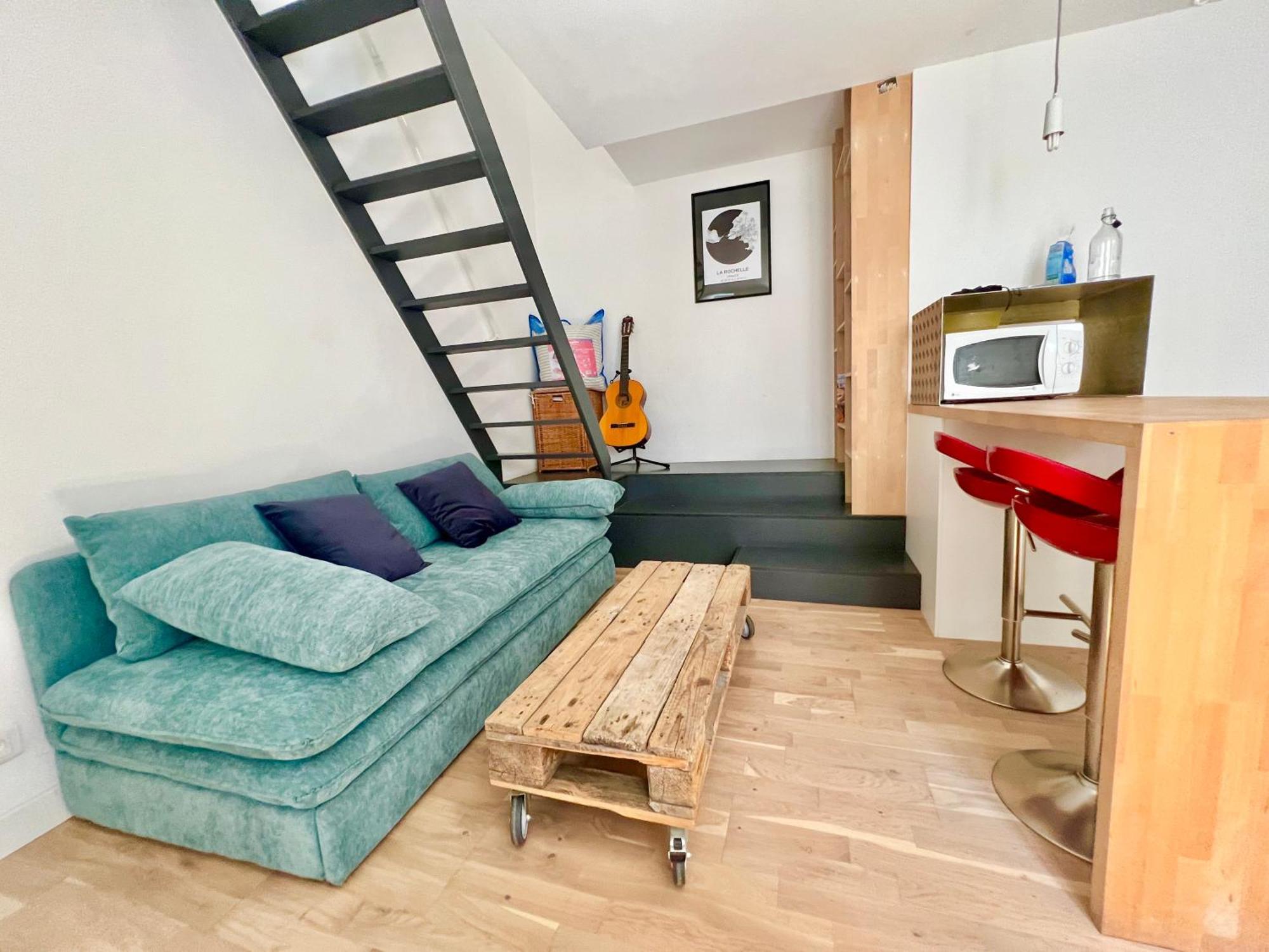 Appartement Sur Le Port - Duplex Cosy & Moderne Face Au Port - Wifi Gratuite - Parfaitement Equipe لا روشيل المظهر الخارجي الصورة