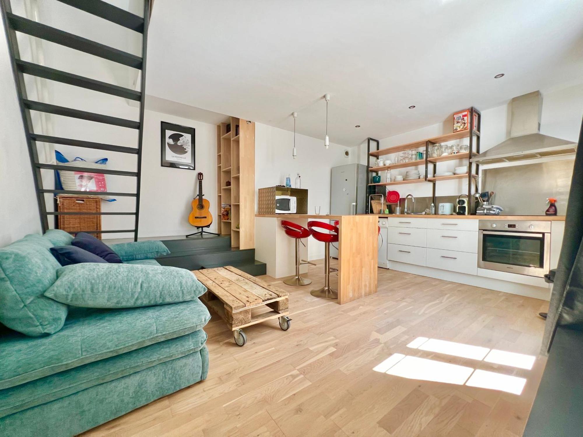 Appartement Sur Le Port - Duplex Cosy & Moderne Face Au Port - Wifi Gratuite - Parfaitement Equipe لا روشيل المظهر الخارجي الصورة